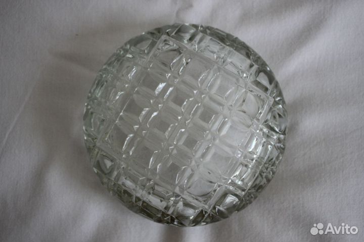 Пепельница хрустальная