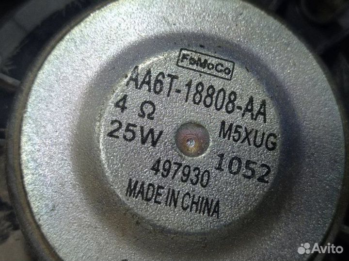 Динамик Ford Focus 3 седан 2012