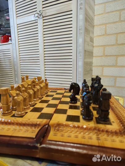 Шахматы ручной работы деревянные