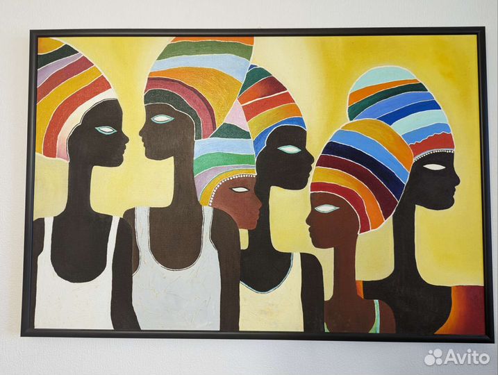 Картина Этно Африка (90х60 см)