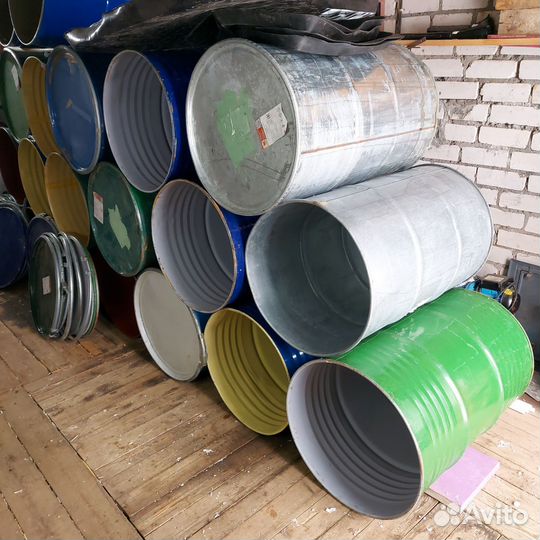 Бочка металлическая