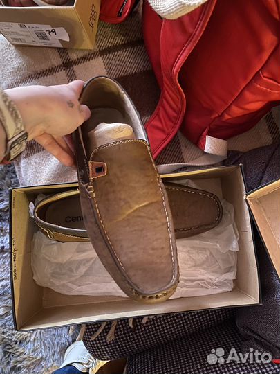 Мокасины centro мужские