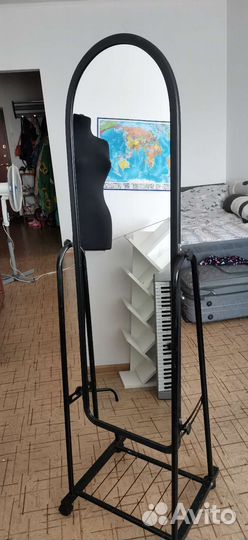 Зеркало напольное на колесах бу