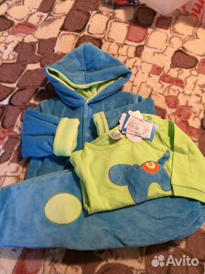 Новый комплект и куртка Baby Go на р80 и р92