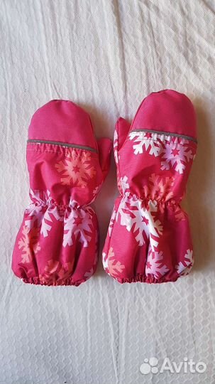 Варежки краги kisu, размер 1-2 года