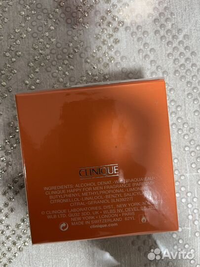 Clinique happy for men 50 мл оригинал