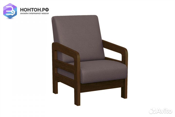 Кресло Вега-34 серое