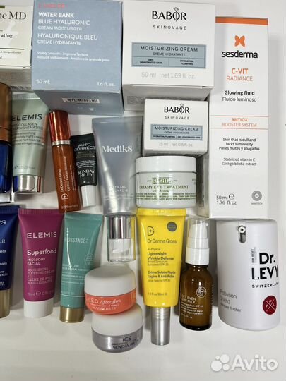 Крем elemis, babor, sunday riley, medik8