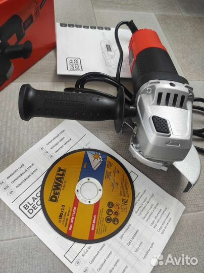 Ушм болгарка dewalt black decker 820w