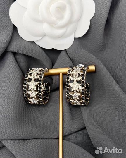 Серьги Chanel