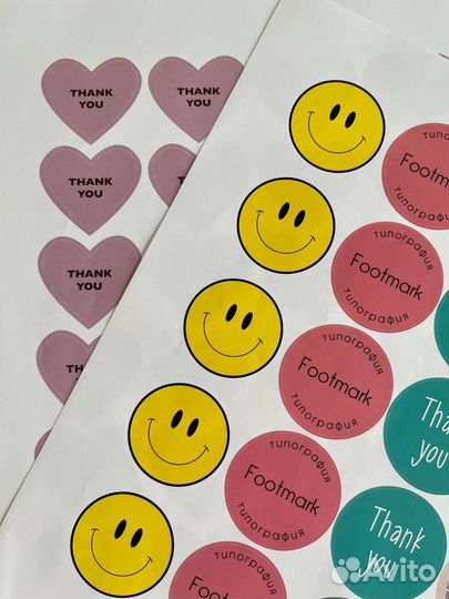 Печать наклеек / изготовление этикеток и упаковки