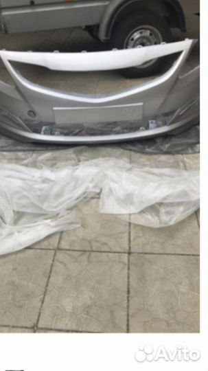 Бампер передний hyundai solaris 2015-2017
