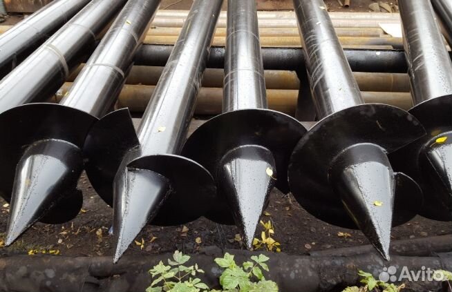 Винтовая свая 76х3х2500 мм. Код: 675/475