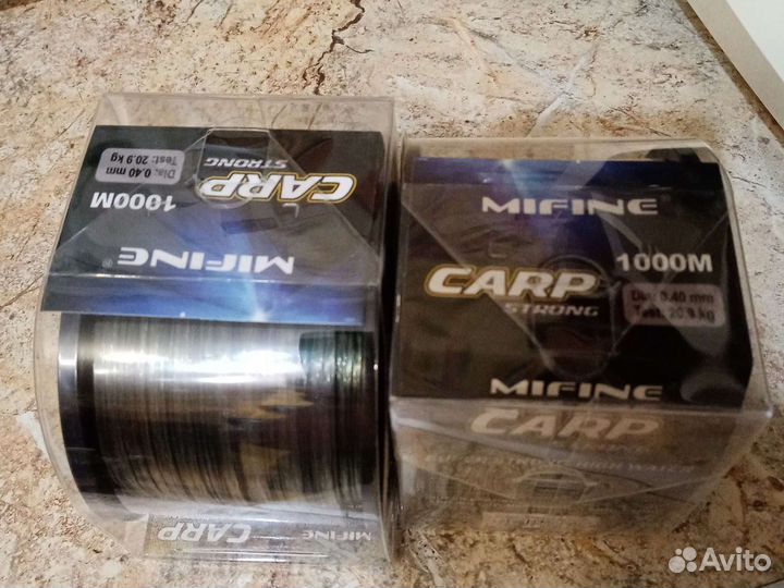 Леска тонущая карповая 1000м