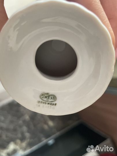 Рюмка для яйца из гжели