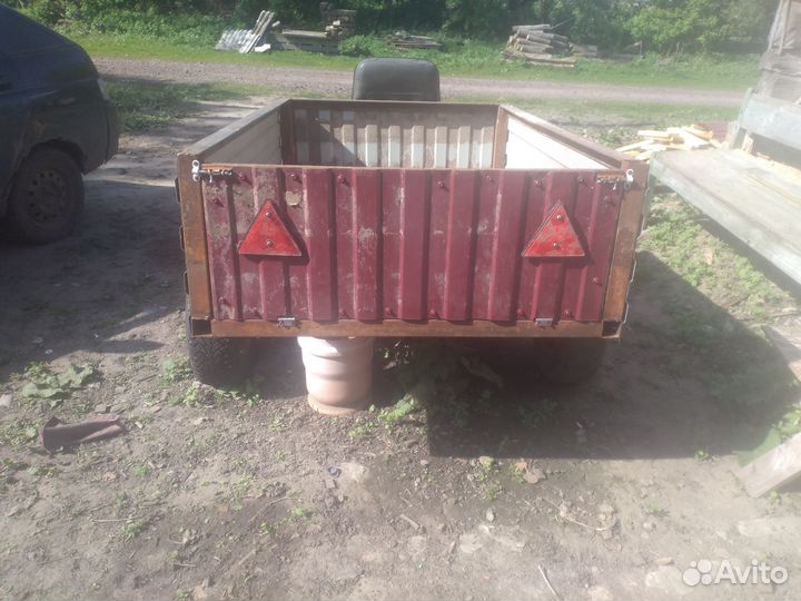 Прицеп для мотоблока самодельный