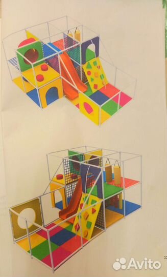 Детский игровой комплекс лабиринт