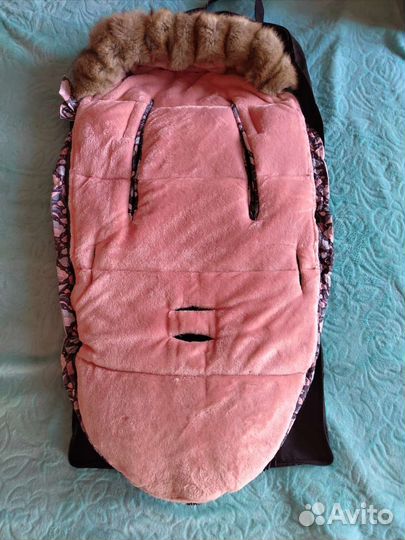 Зимний конверт в коляску