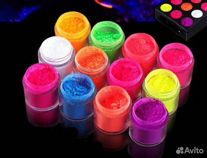 Флуоресцентный неоновый краситель