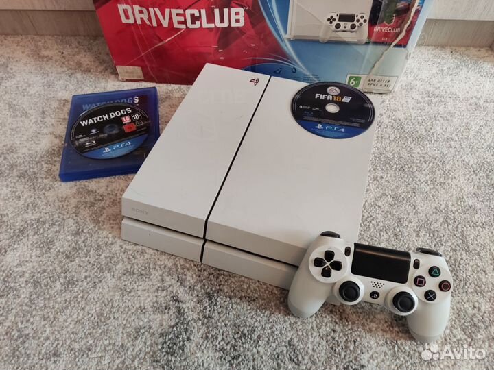 PS4 500Gb+диски