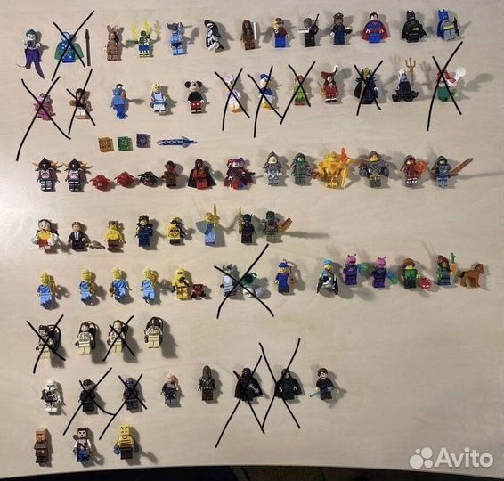 Lego минифигурки