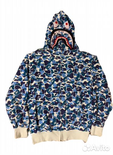 Зип худи Bape shark оригинал