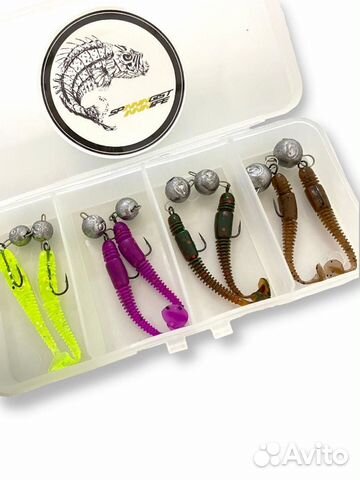 Набор приманок lucky john tioga 2”5см