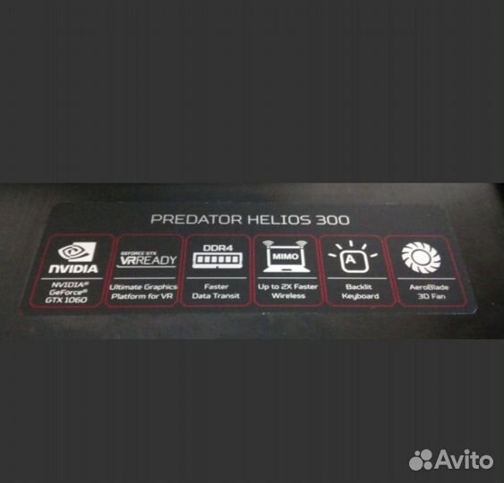 Acer predator helios 300 1060