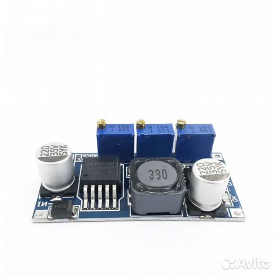 Понижающий стабилизатор LM2596 с контролем тока