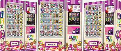 Вендинговый автомат по продаже сладостей