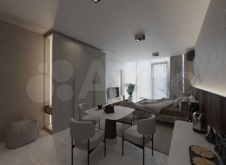 Квартира-студия, 32 м² (Грузия)