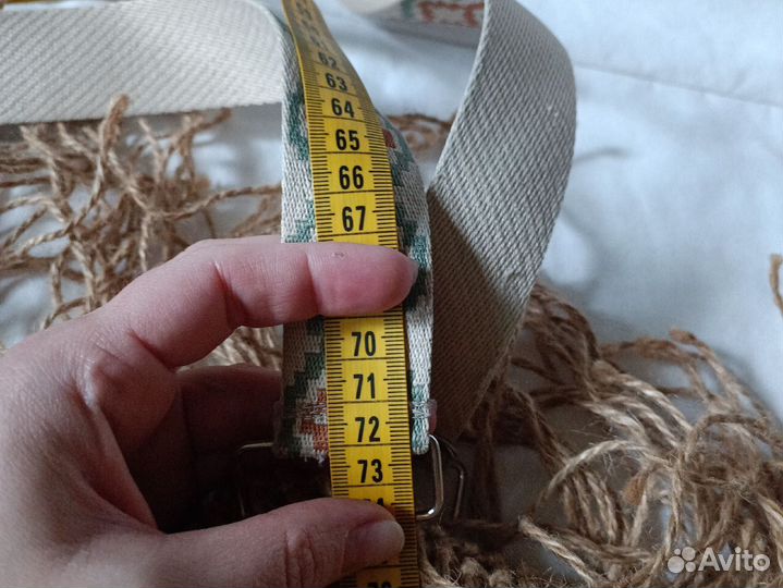 Сумка вязаная джутовая ручная работа Пляжная Шопер