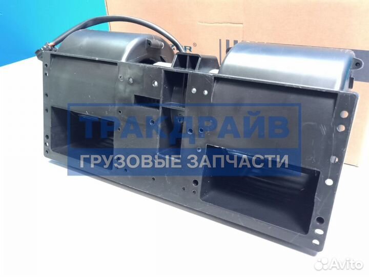 Электро-вентилятор отопления Shacman F3000 (12) (в корпусе)