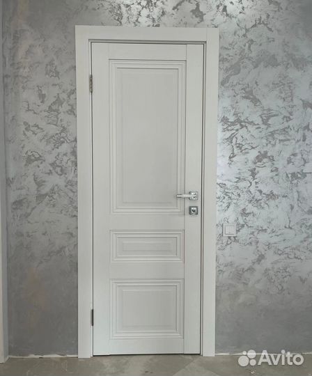 Дверь межкомнатная белая