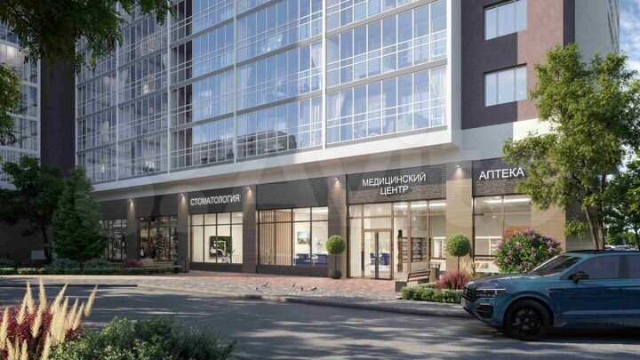 1-к. квартира, 42,7 м², 6/18 эт.