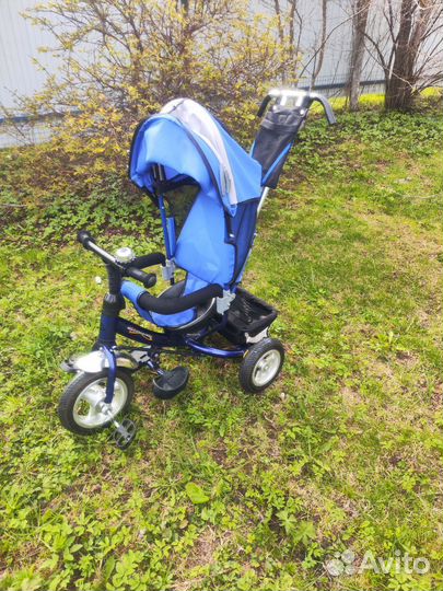 Велосипед коляска с ручкой