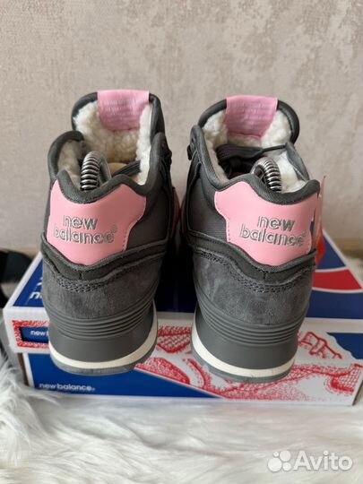 Зимние New Balance 574 Classic с мехом р37-41