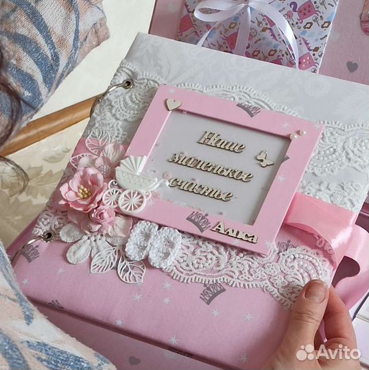 Фотоальбом ручной работы бэбибук