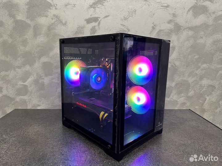 Игровой пк Ryzen 5 5500 и RX5700XT