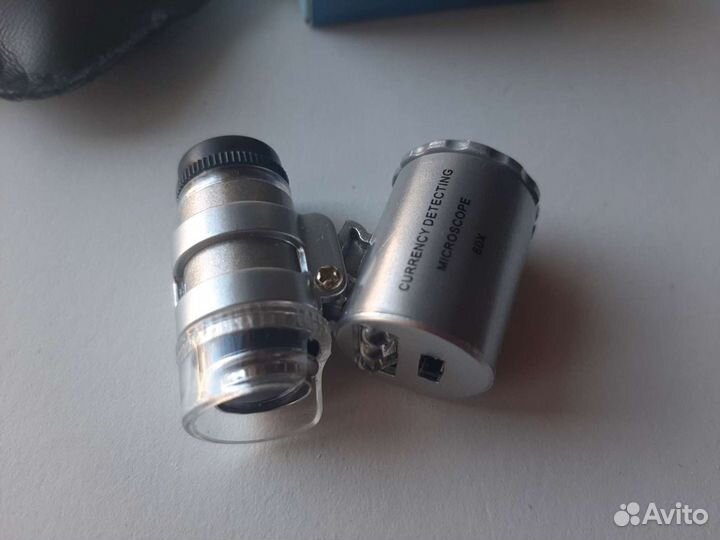 Микроскоп 60х с UF и LED подсветкой Новый