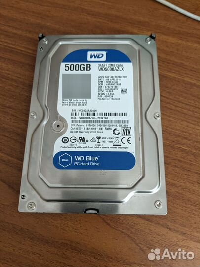 Жесткий диск WD Blue 500 gb