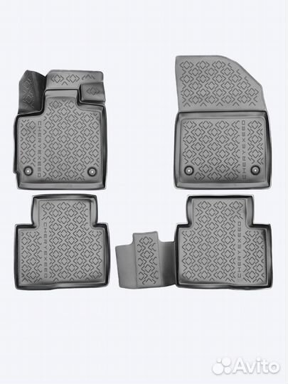 Коврики резиновые комплект exeed txl оригинал