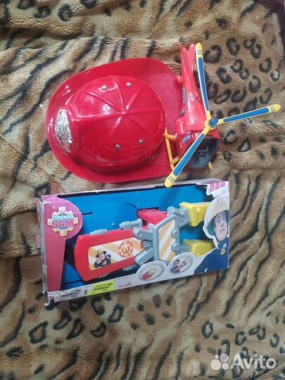 Игрушка пожарный Сэм