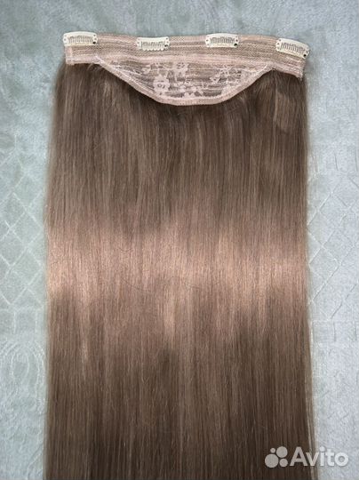 Волосы натуральные 50см на заколках