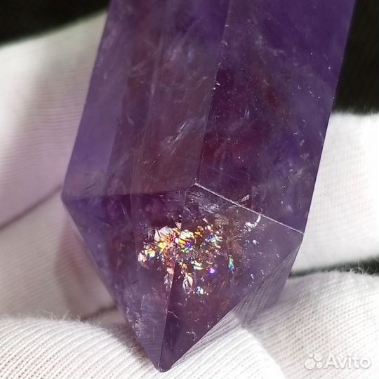 Аметист лавандовый двухголовик кристалл- генератор