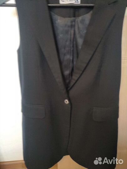 Жилет/жакет для девочки школьный