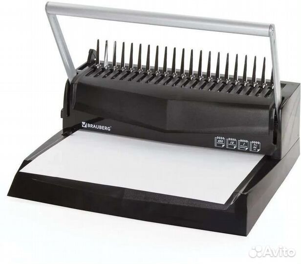 Переплетчик brauberg B12, A4, от 6 до 51 мм