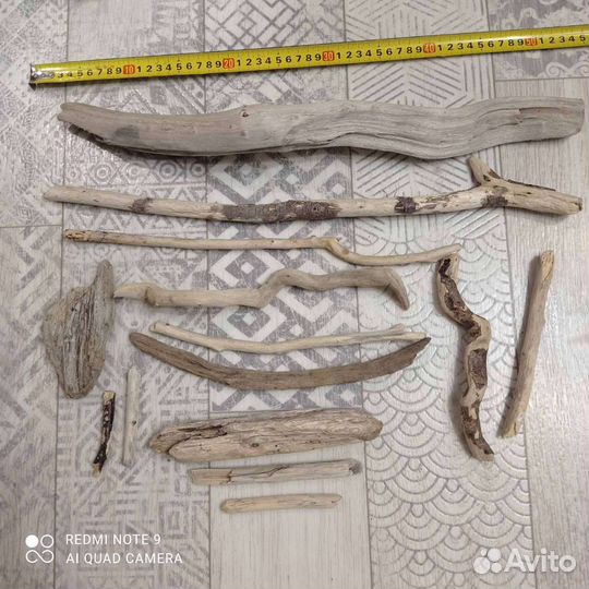 Дрифтвуд-Палочки, коряжки, для декора