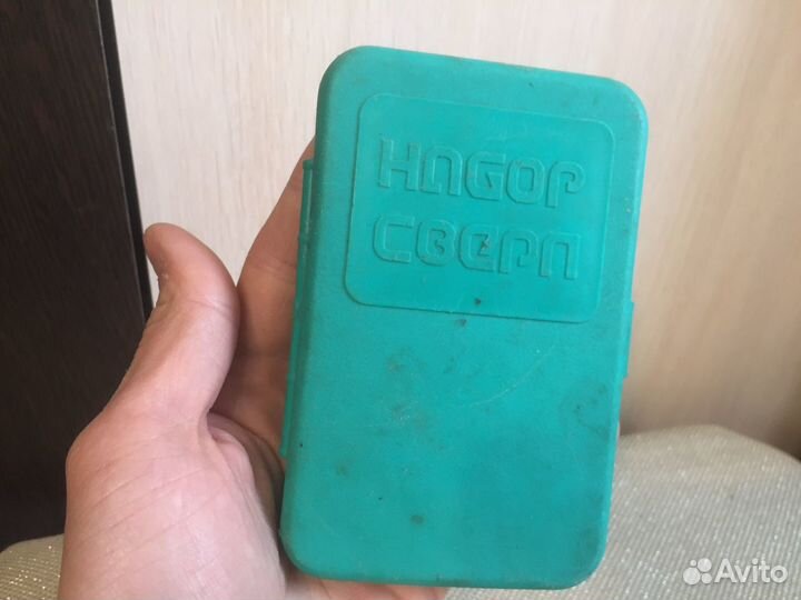 Набор сверл СССР коробочка клеймо ретро