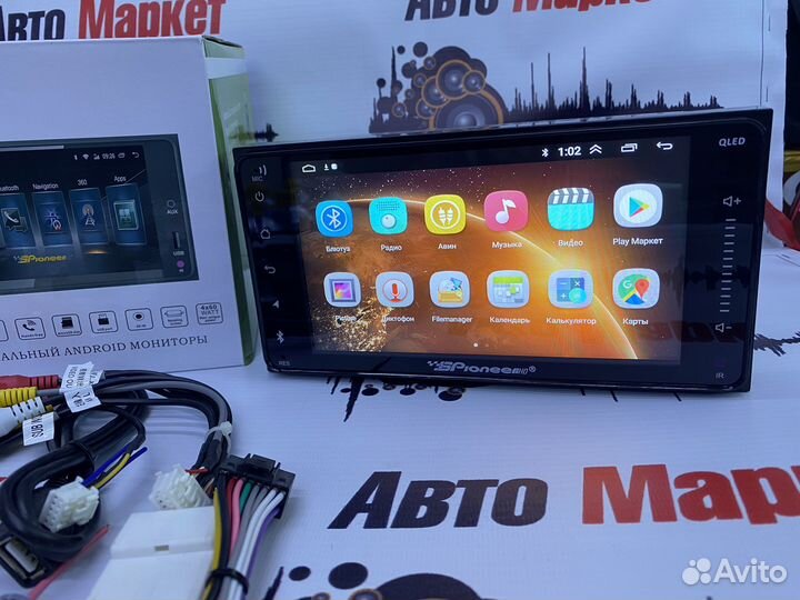 Магнитола андройд для а/м Тойота